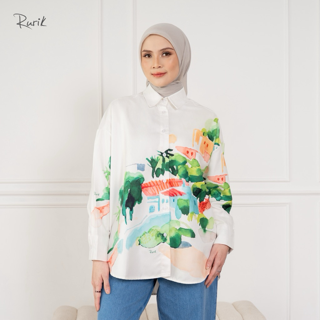 Rurik Saiko Shirt Atasan wanita