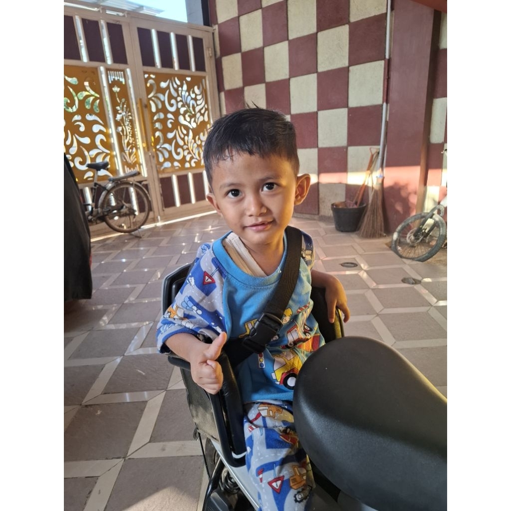 SANDARAN JOK BELAKANG SEPEDA LISTRIK GODA