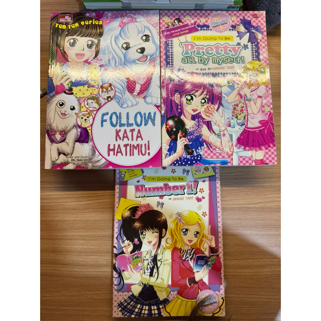 (preloved) *take all* komik manhwa & ten ten series