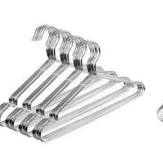 Gantungan Baju Hanger Stainles Isi 100 | Hanger Baju Stainles Grosiran