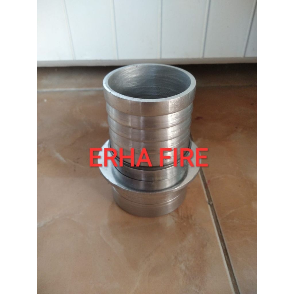 Coupling machino male 2 inch alumunium pemadam