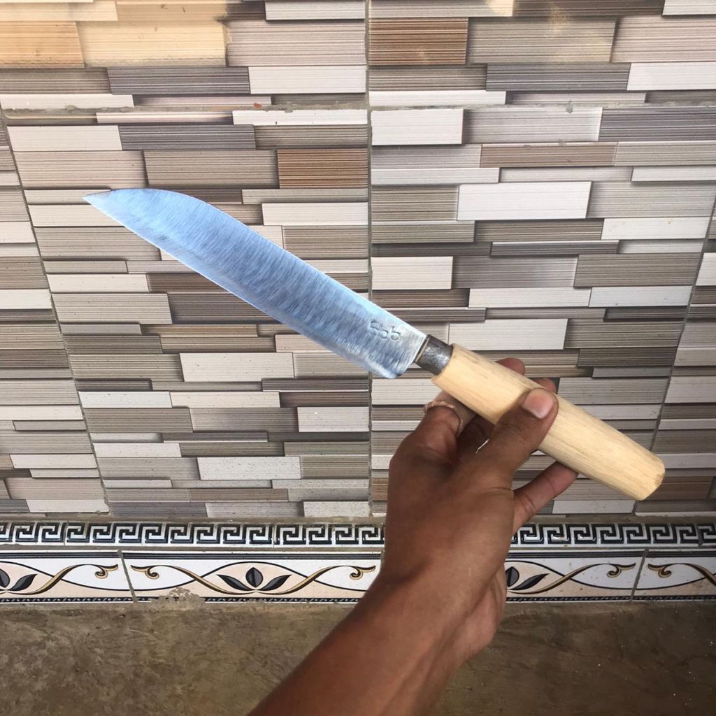 Pisau dapur Sayur plat baja Khas madura