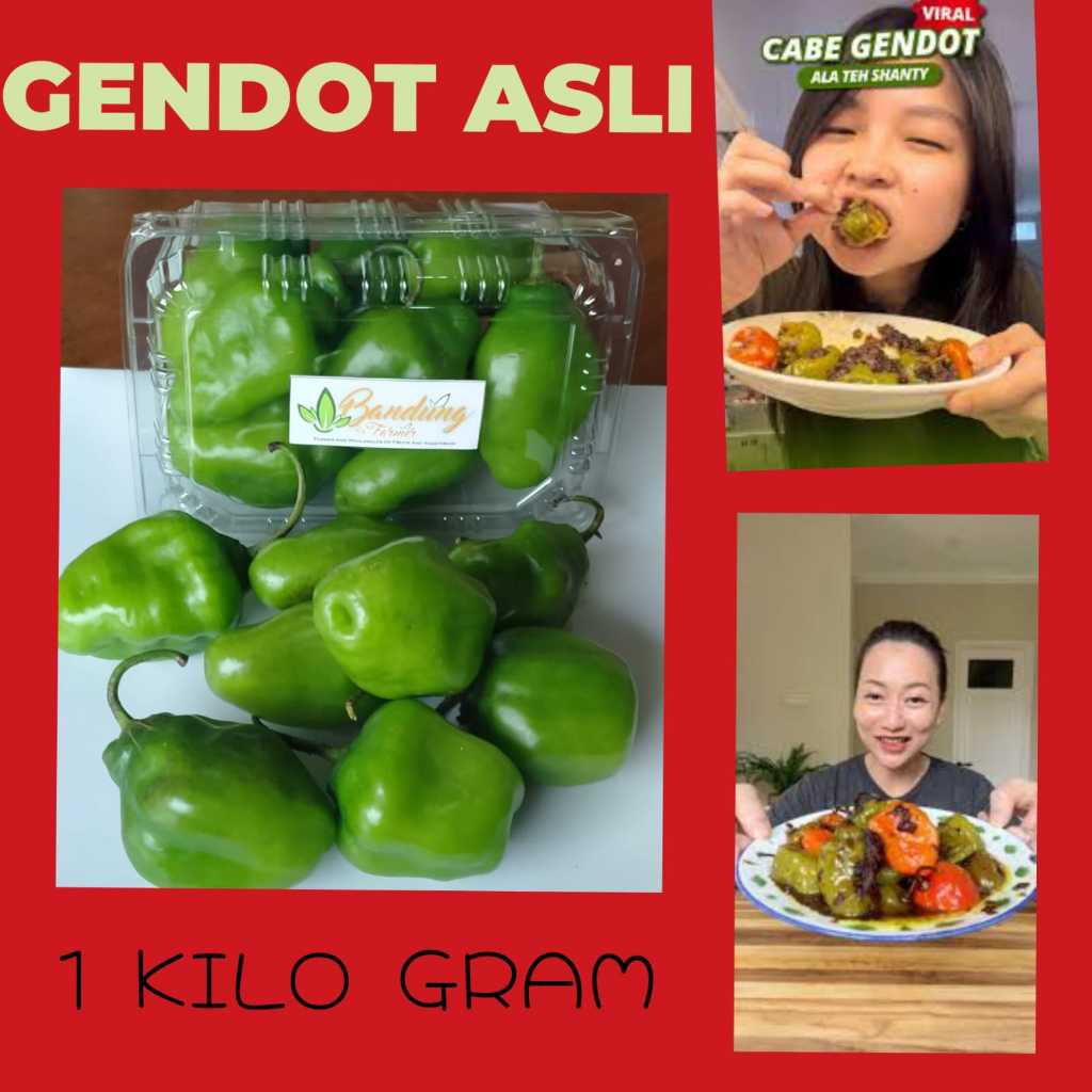 

Cabe Gendot 1 kg SEGAR DAN ENAK SIAP MASAK