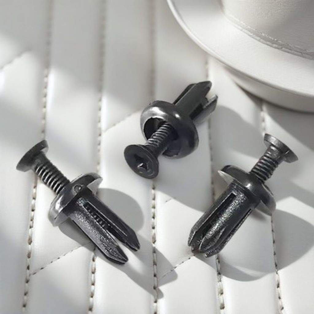 5 Pcs Klip Bumper Baut Rivet Mobil 5mm Toyota Corolla Camry Avanza Agya Calya Rush Universal