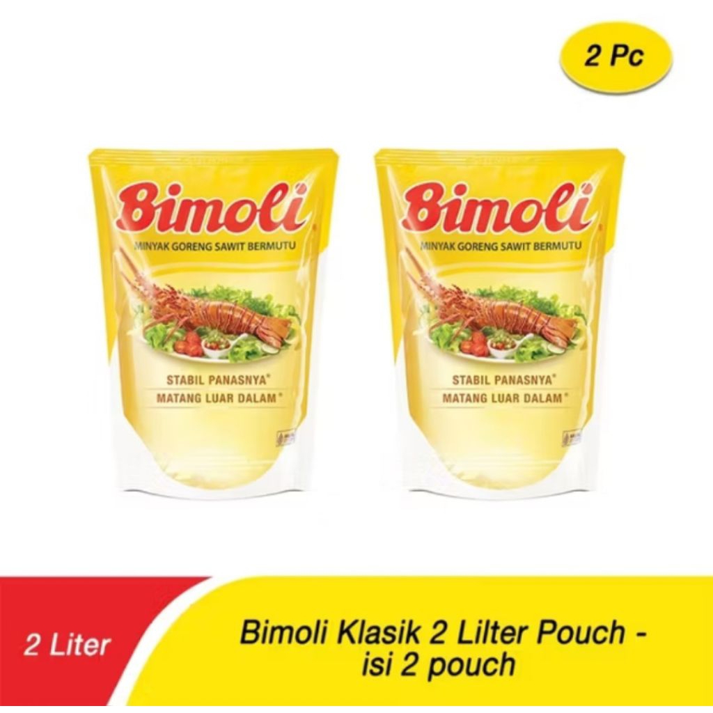 

Minyak Goreng Bimoli 2L X 2pcs || Minyak Goreng Bimoli || Minyak Goreng Promo