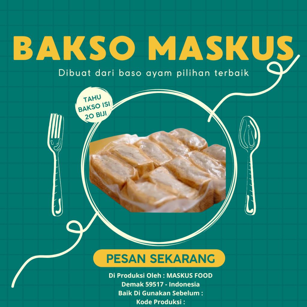 

TAHU BAKSO ENAK KENYAL KEMASAN ISI 20 TERMURAH 100% HALAL