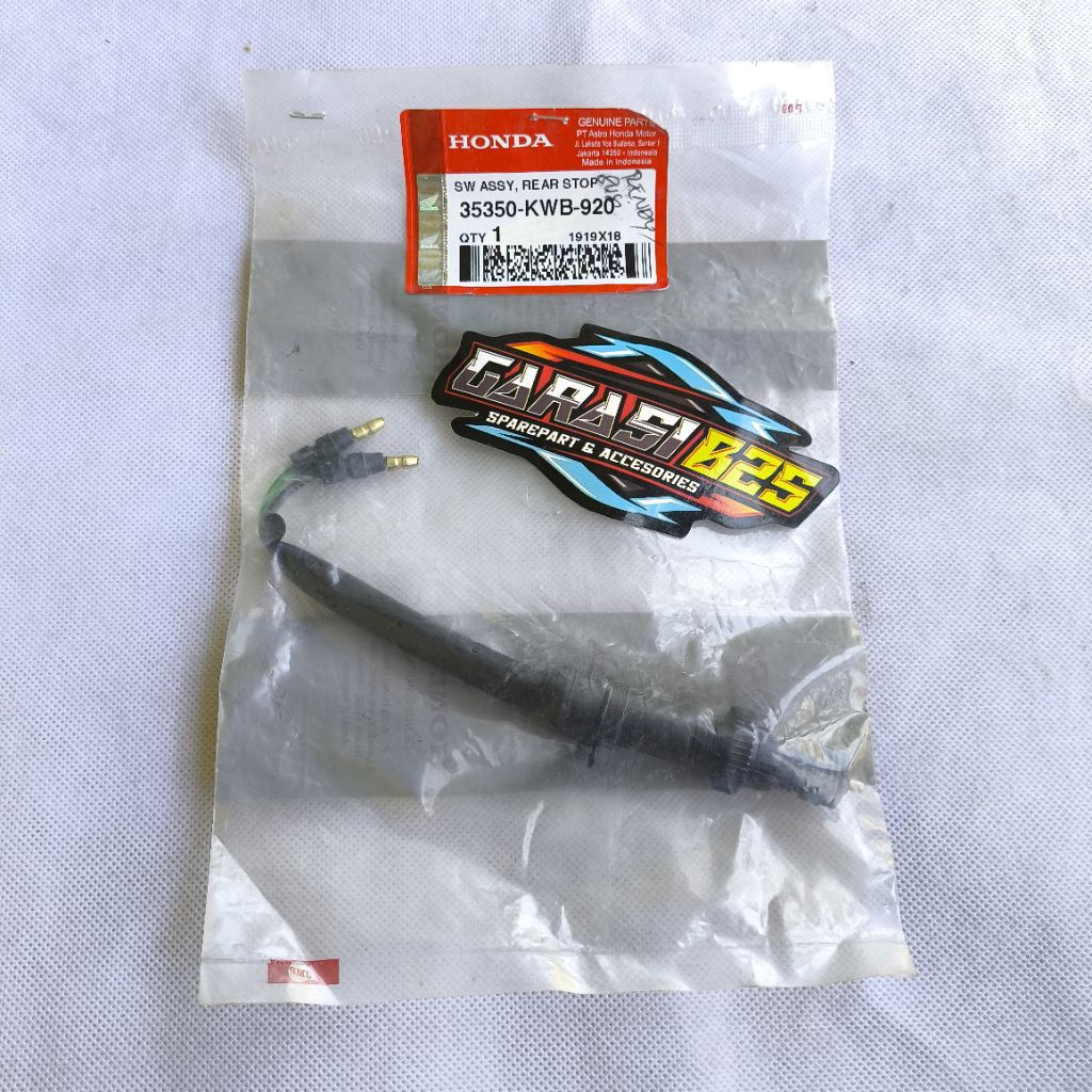 35350-KWB-920 switch rem belakang Honda Blade lama Revo 110 Supra x 125 helm in Supra x 125 new fi o