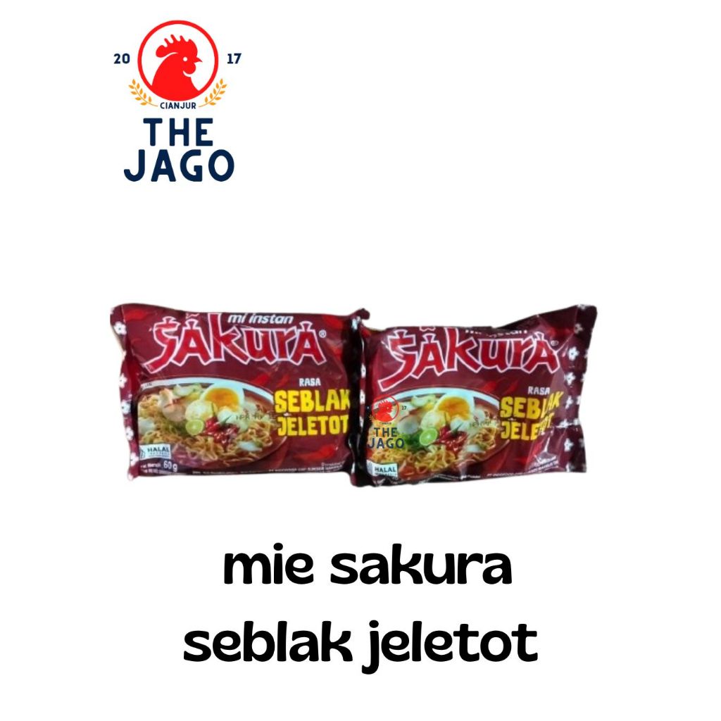 

Mie Sakura Kuah Seblak Jeletot Eceran 1 Pcs - Untuk Camilan Malam, Obat Kangen Seblak & Teman Nonton
