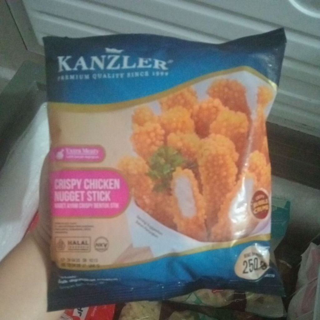 

kanzler crispy chicken nugget stick 250gr