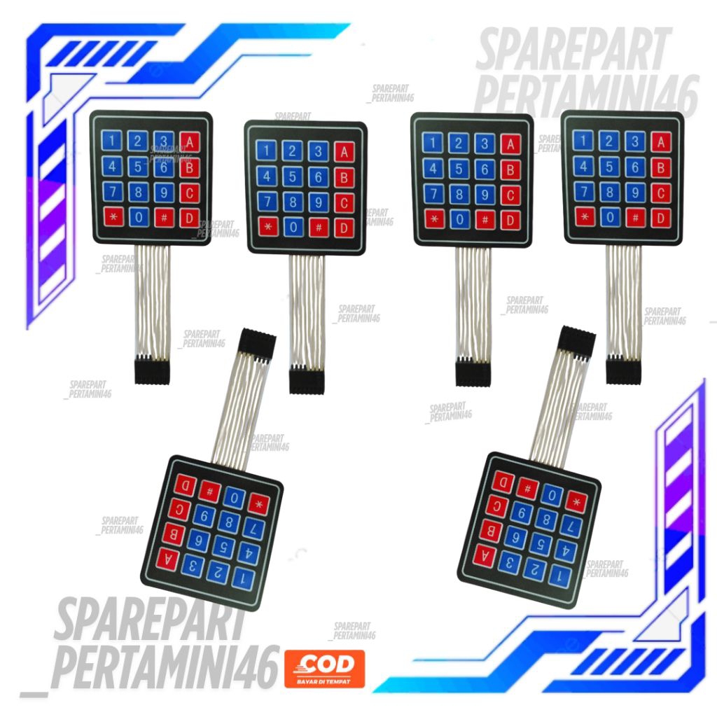 Keypad Standar Pertamini Pom Mini Digital Terlaris