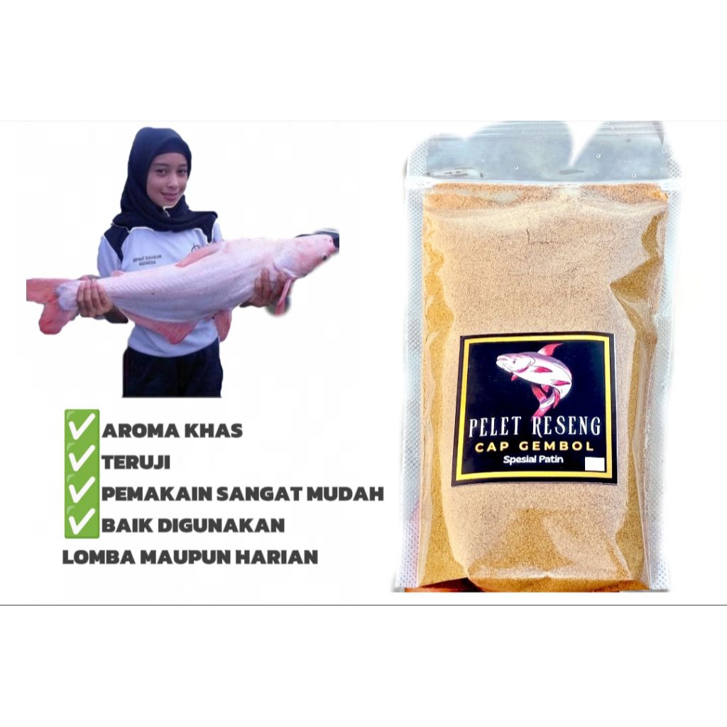 UMPAN PATIN (PELET CAP GEMBOL) spesial patin pelet goreng pelet gongso