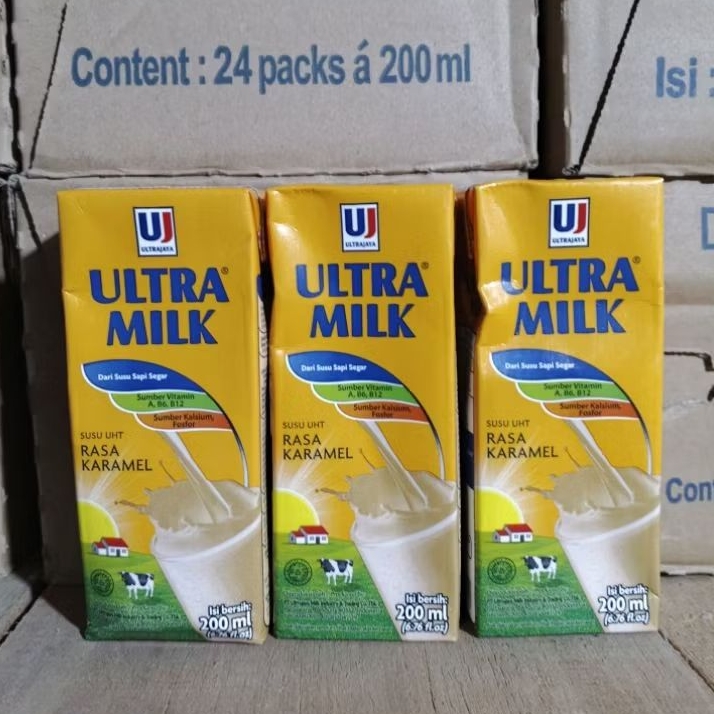 

Susu Ultra Milk Karamel 200 ml (3 pcs)