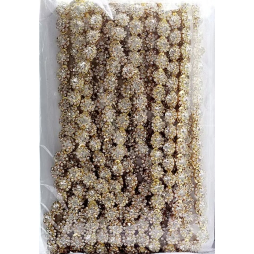 Swarovski Meteran harga per 20 cm dan 1 yard