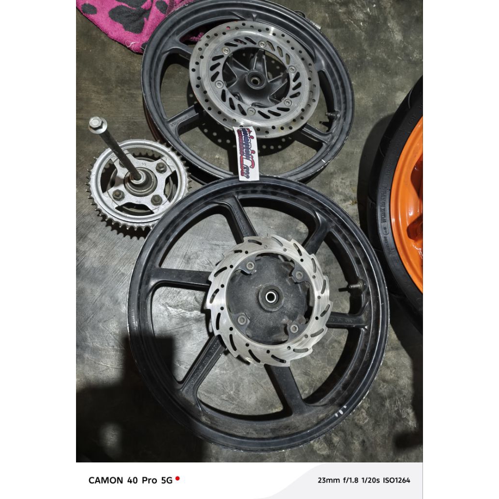 velg cbr old thailand karbu