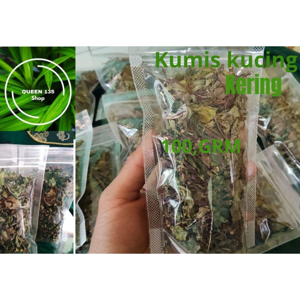 

DAUN KUMIS KUCING KERING PAKET HEMAT 100,GRM