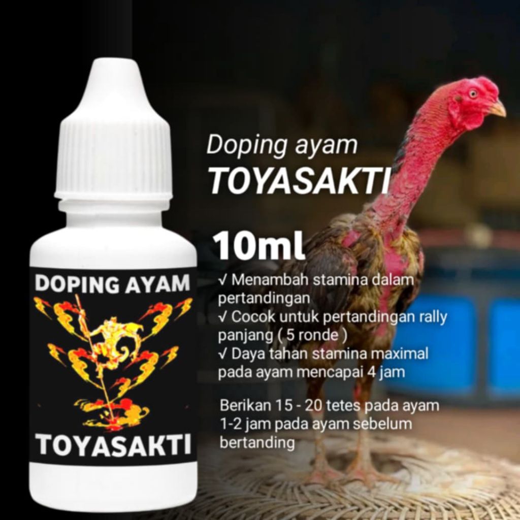 Doping stamina ayam laga