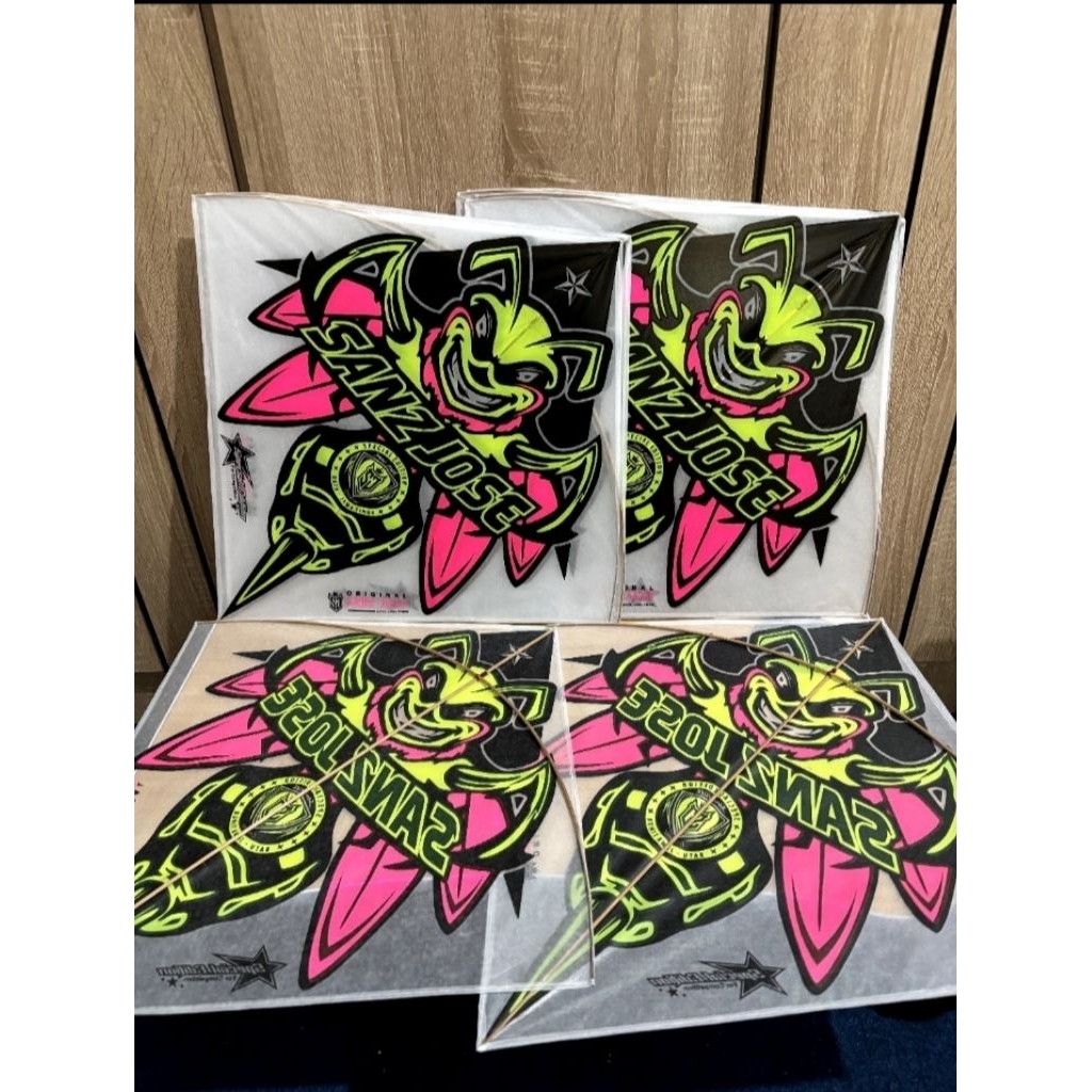 5 pcs Layangan Turnamen Lebah Stabilo By SANZ JOSE