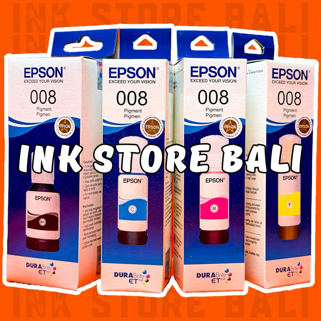 TINTA EPSON 008 UNTUK PRINTER EPSON L6460 | L6490 | L6550 | L6580 | L15150 | L15160 | L15180 | M1514