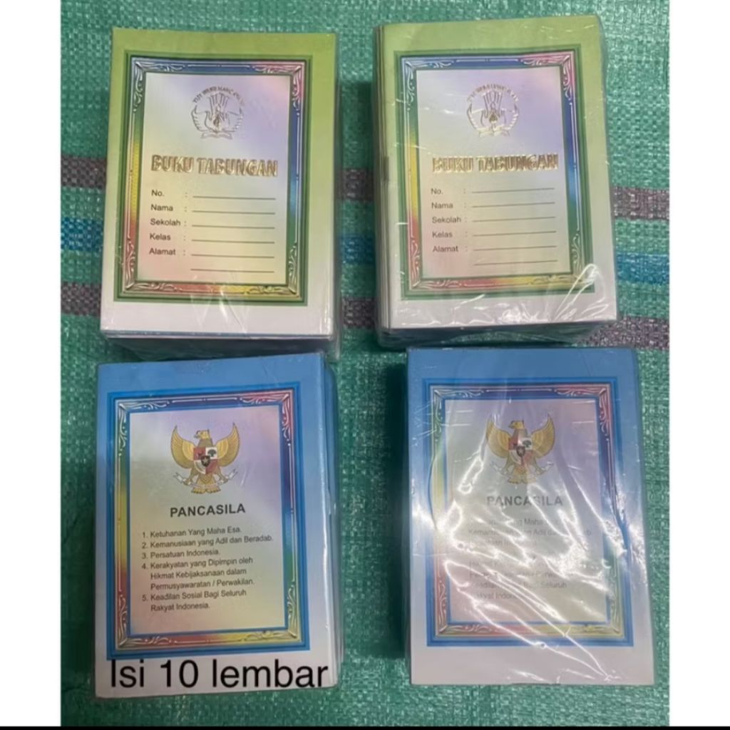 

Buku Tabungan / buku Siswa / 50 pcs Buku Tabungan / Buku Tabungan Murah / buku siswa / Buku Tabungan Foil