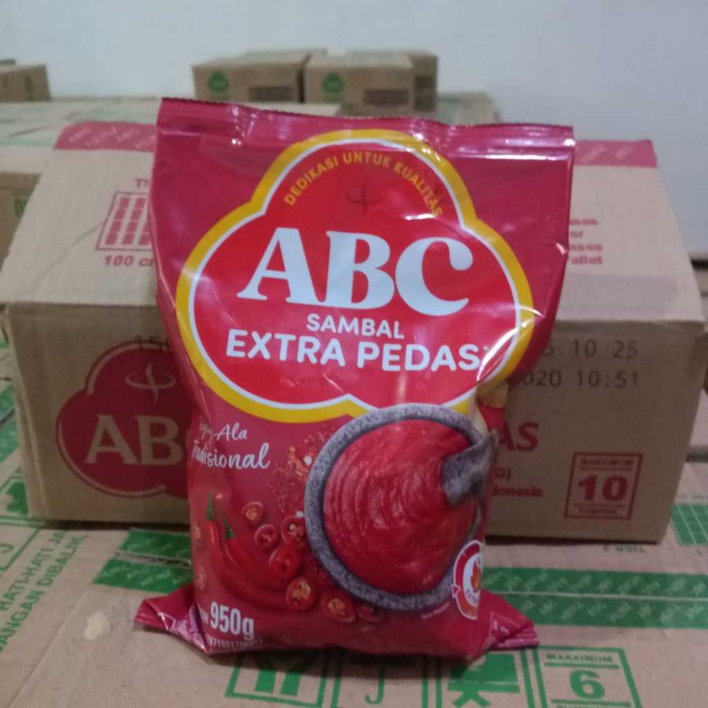 

Sambal Extra Pedas ABC Pouch Refill 950gr MURAH