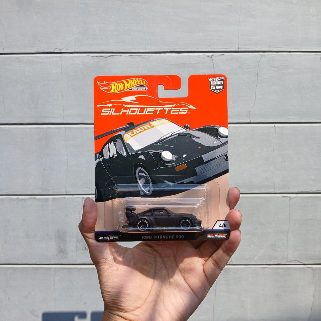 HOT WHEELS RWB PORSCHE 930 BLACK