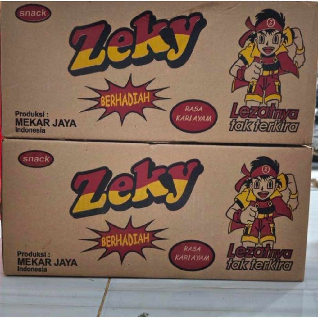

Chiki Snack berhadiah uang tunai ZEKY isi 10 pcs