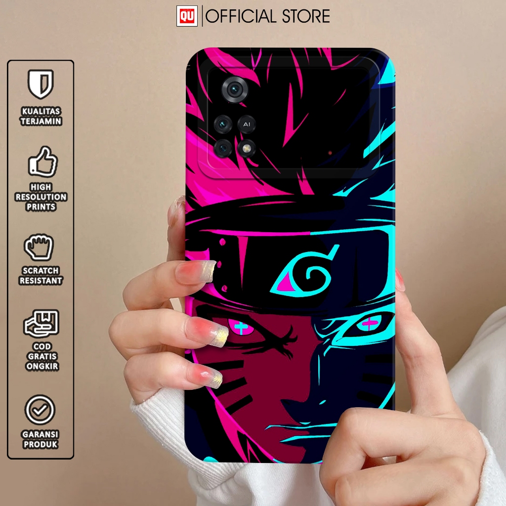 [ NRUTO ] Case Hp For POCO M4 PRO 4G - Casing POCO M4 PRO 4G - Softcase Hp POCO M4 PRO - Silikon Hp 