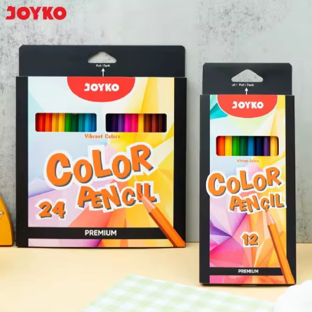 

Pensil Warna Joyko 24 & 12 Warna PREMIUM CP-0131