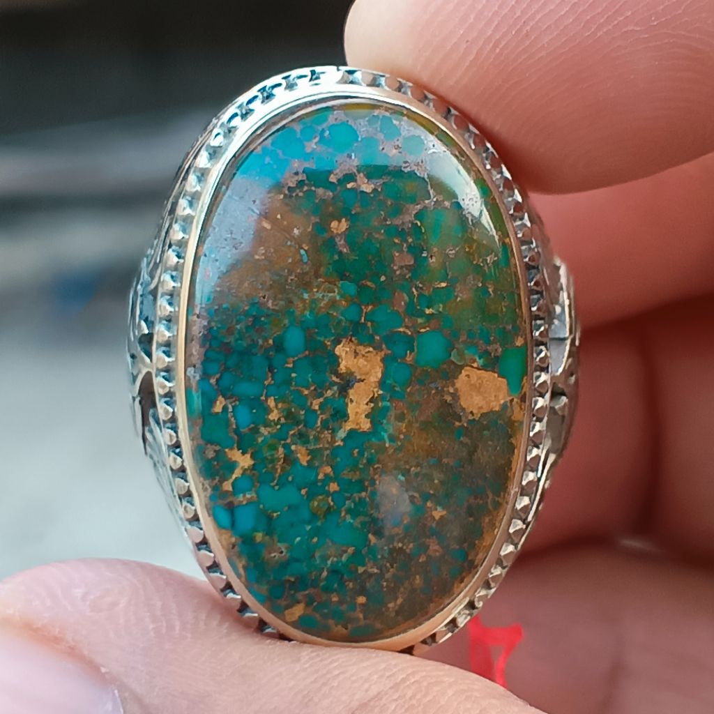 pirus Persia biru denim top urat