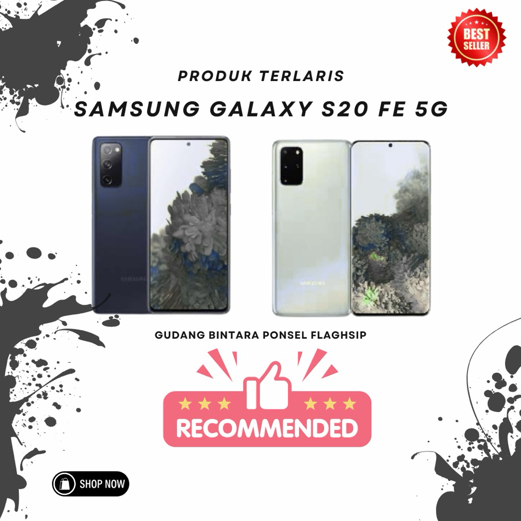 Samsung Galaxy S 20 FE 8/256 SECOND Mulus SEIN RESMI SNAPDRAGON