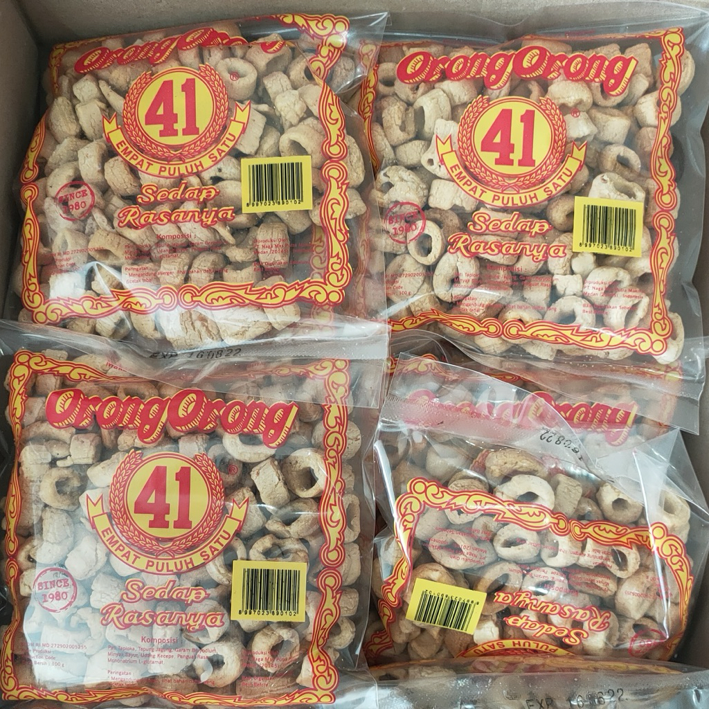 

PER 1 BKS ORONG ORONG 41 KEMASAN @100GR