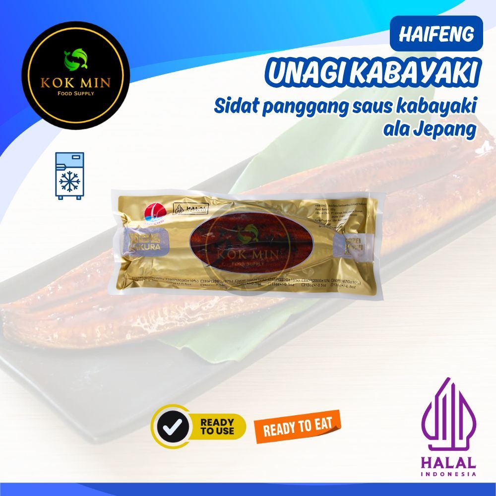 

Unagi Kabayaki Import / Sidat Panggang Saus Kabayaki / Grilled Eel Kabayaki - 200 gram