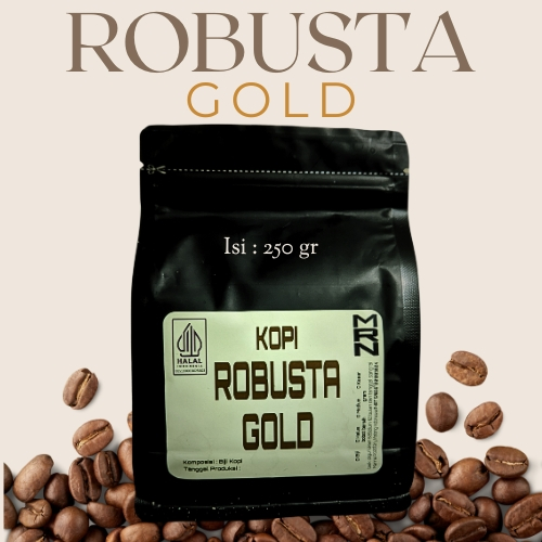 

KOPI ROBUSTA GOLD || 250 GR KOPI PREMIUM| MRN