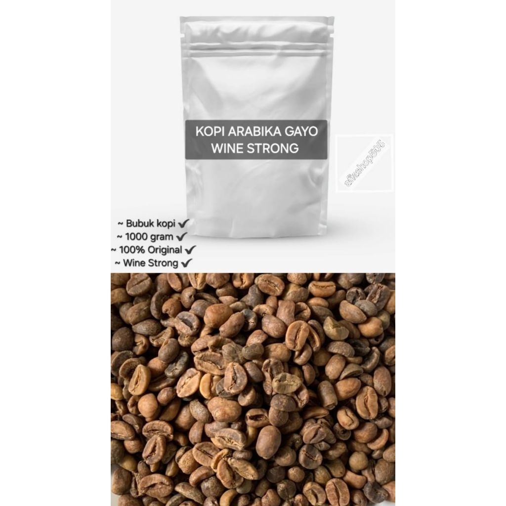 

Bubuk Kopi Gayo Arabika Wine Strong