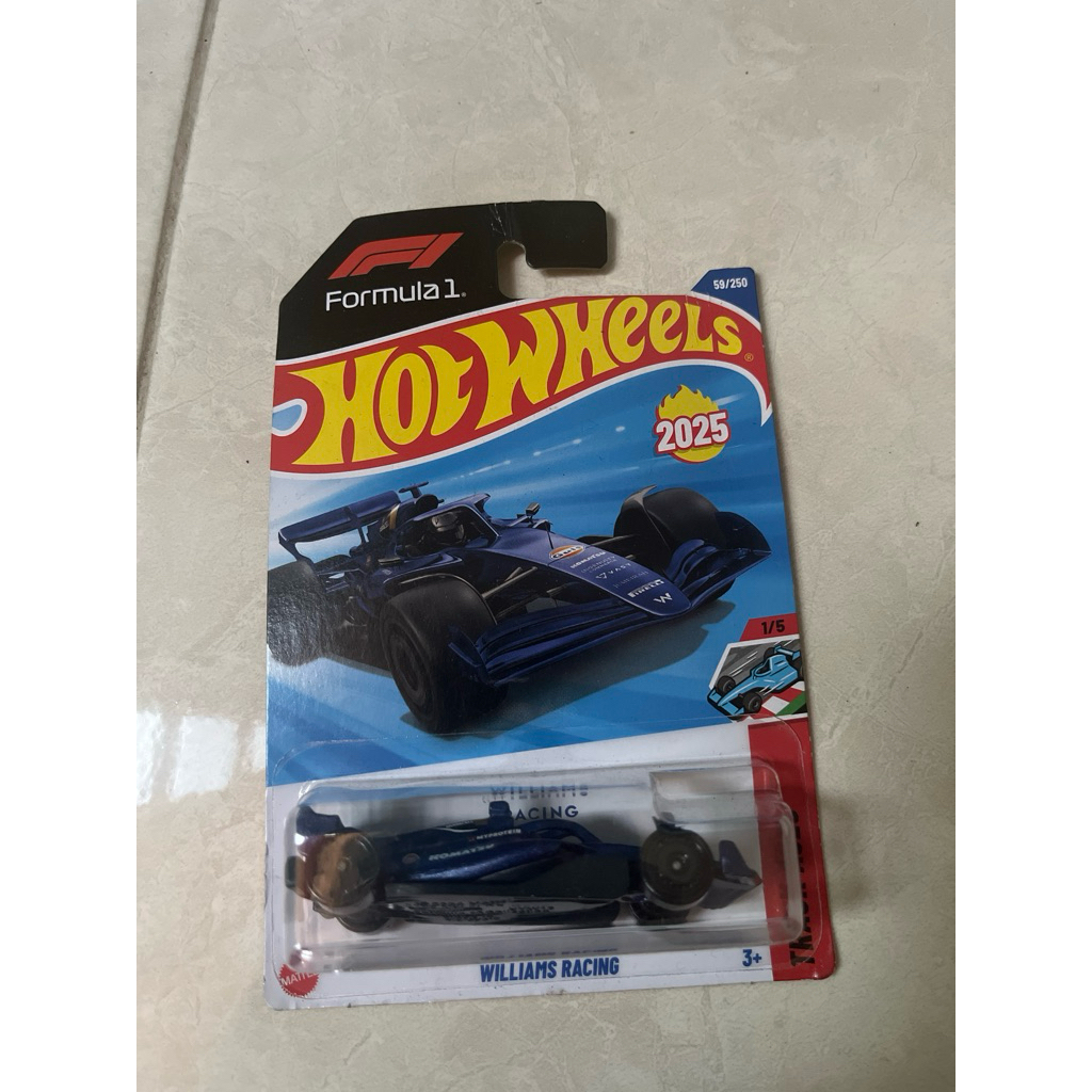 hotwheels f1 williams racing