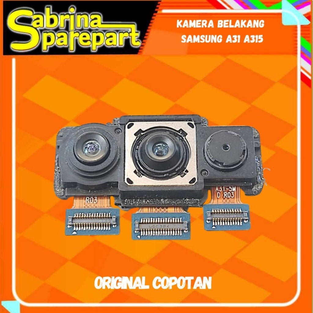 Kamera Belakang Samsung A31 A315 Second Copotan