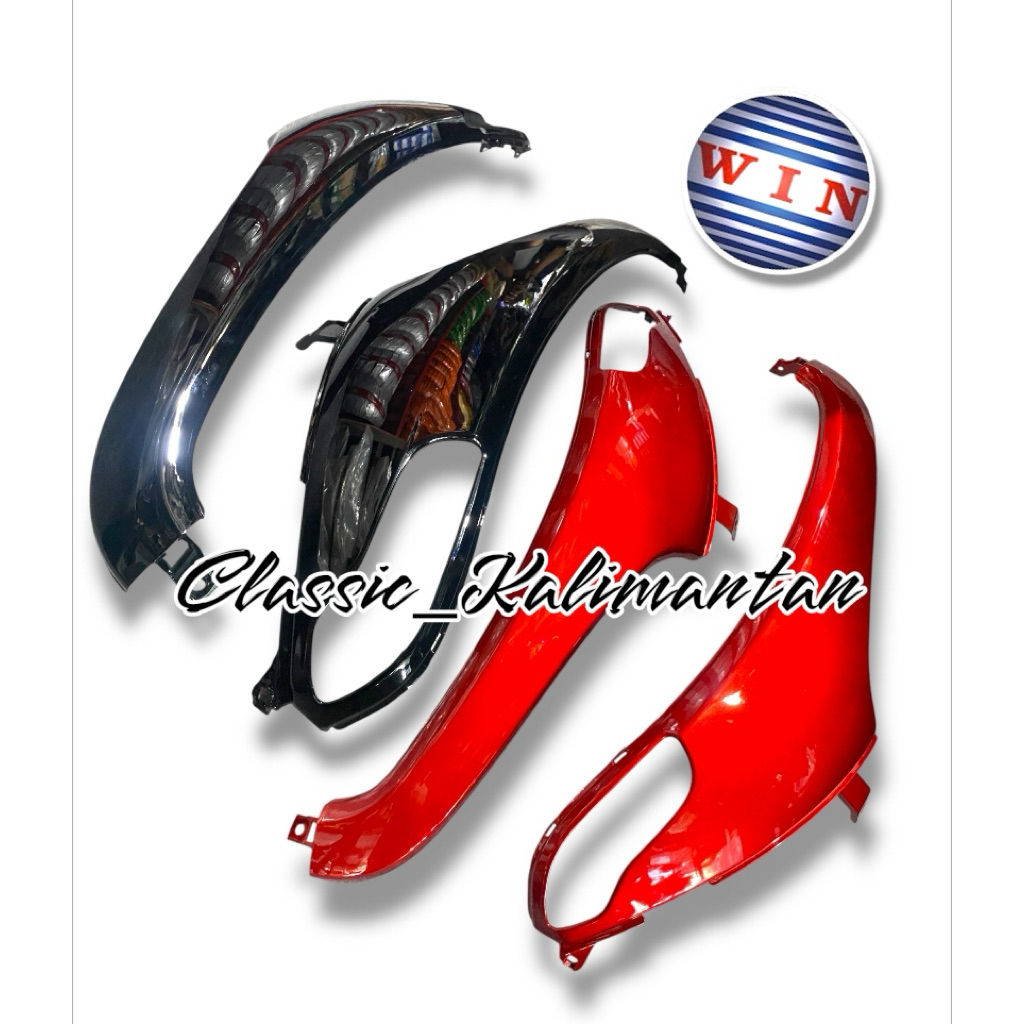 COVER TEBENG TAMENG DEPAN DEPAN SAYAP SAMPING SET HONDA SCOOPY FI ESP 2013-2016 WIN