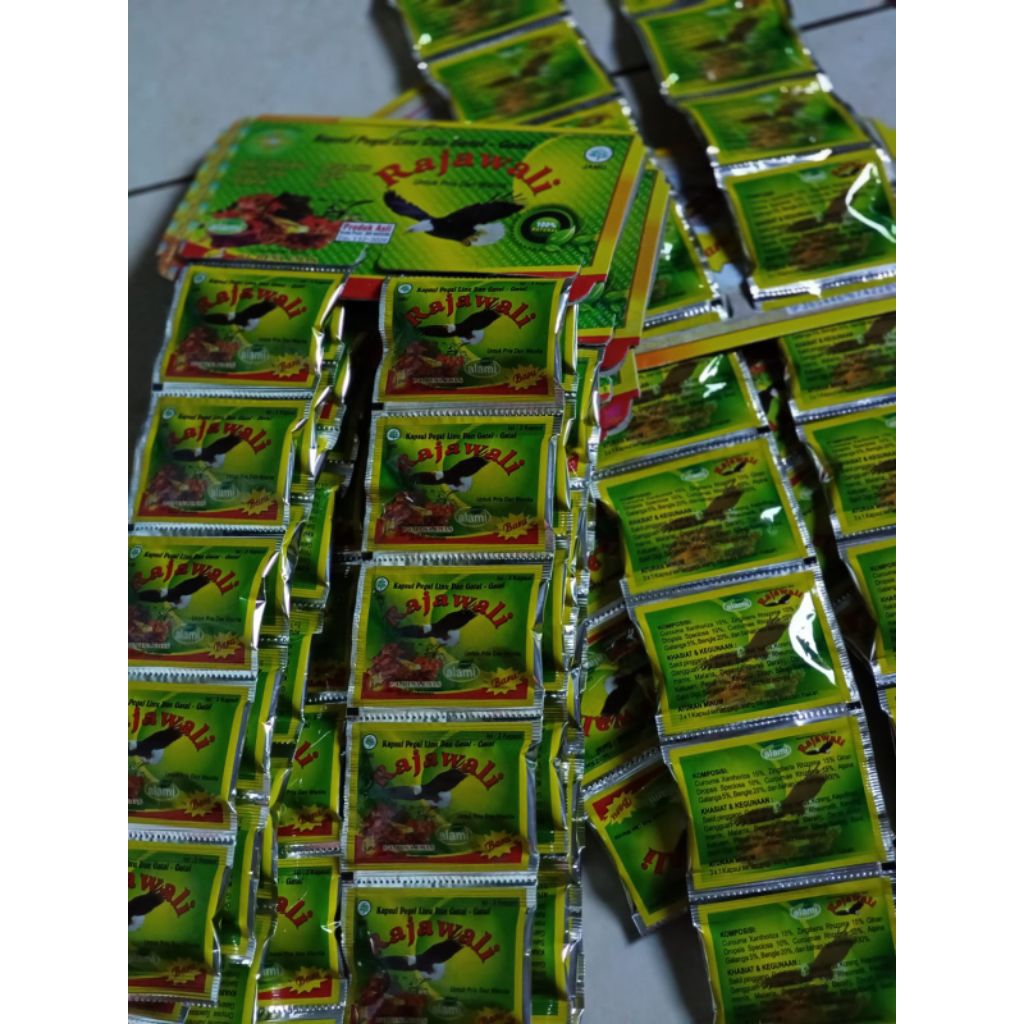 KAPSUL RAJAWALI PEGAL LINU&GATAL-GATAL ORIGINAL