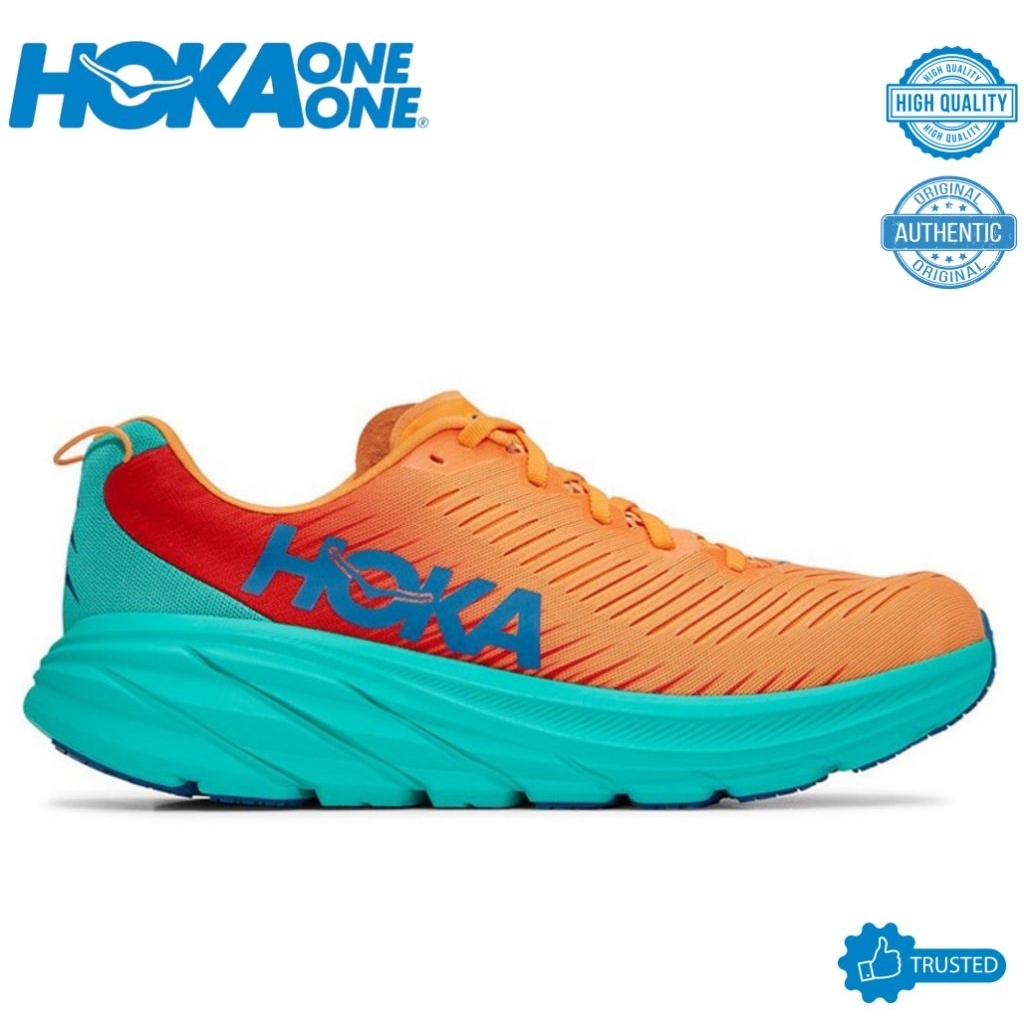SEPATU RUNNING HOKA RINCON 3 BLAZING ORANGE