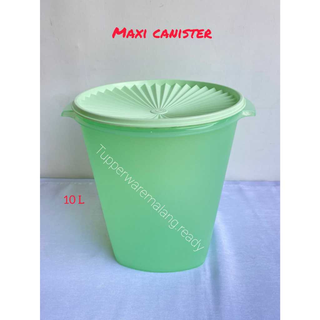 [PROMO] TOPLES TUPPERWARE WADAH CANISTER MAXI CANISTER 10L WADAH KERUPUK MURAH