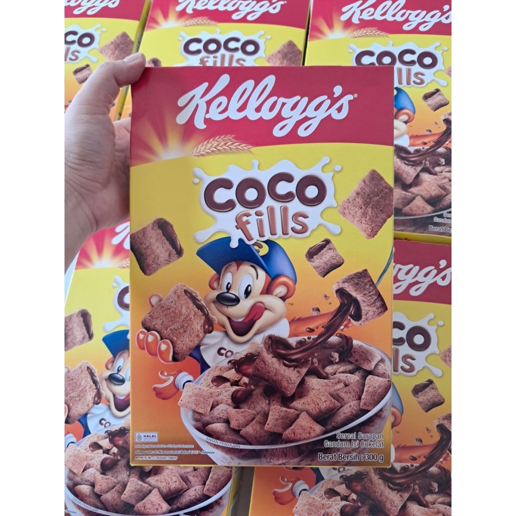 

Kelloggs coco fillls 300gr / sereal sarapan gandum isi coklat kellogg's exp 12 2025