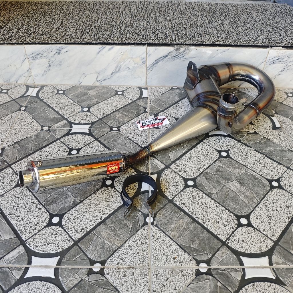 KNALPOT VESPA RACING DRC TIPE KANAN VICTORY