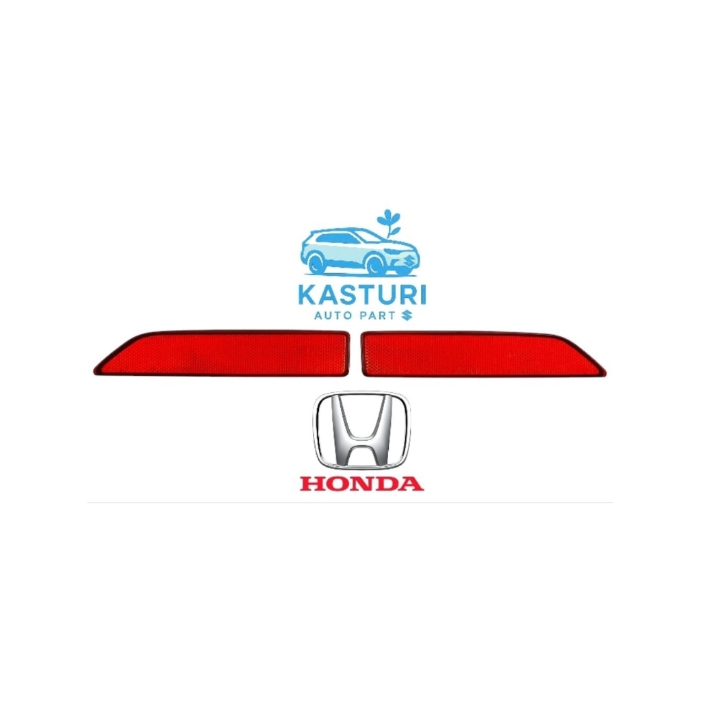 Reflektor lampu mata kucing bemper belakang mobil Honda Mobilio E S RS 2014-2019 Original