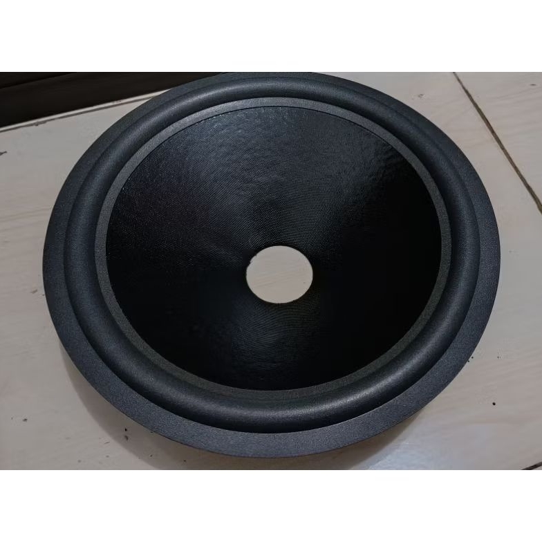 Conus daun speaker 12inch subwoofer lubang 5cm tebal