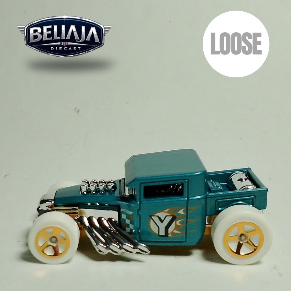 HOT WHEELS BONE SHAKER GREEN TOSCA LOOSE