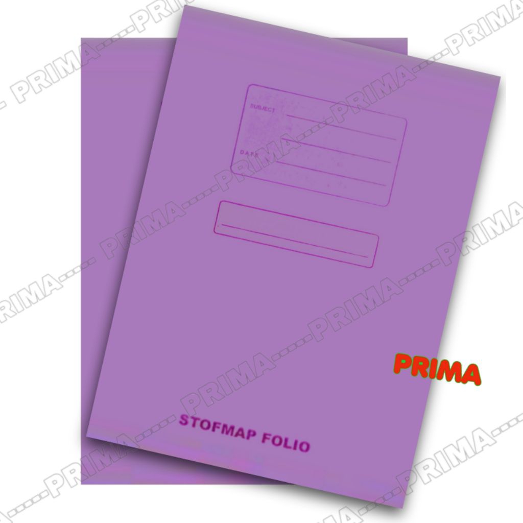 

STOFMAP / MAP KERTAS WARNA UNGU / STOFMAP FOLIO UNGU / PRIMA TENGGILIS