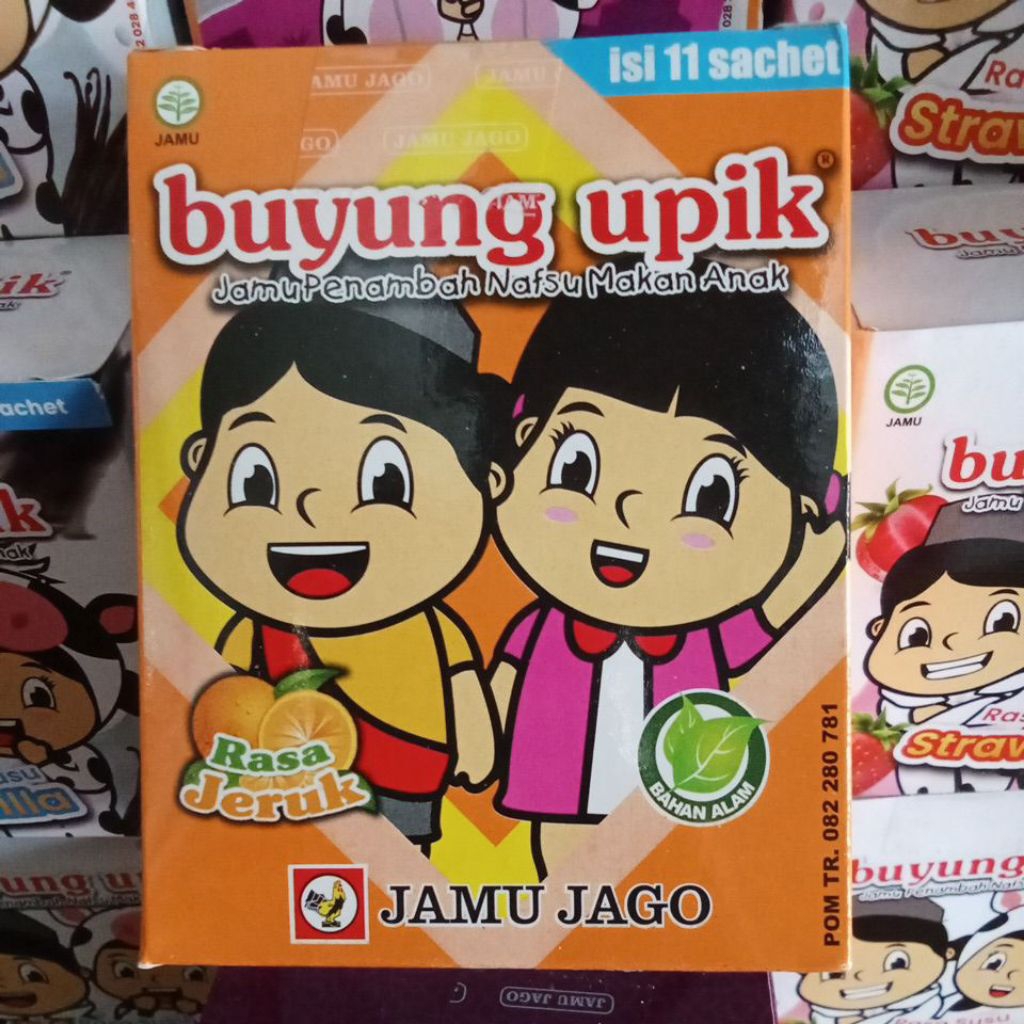 

JAMU BUYUNG UPIK JERUK PACK ISI 11 SACHETS BELI 5 PACK LEBIH MURAH
