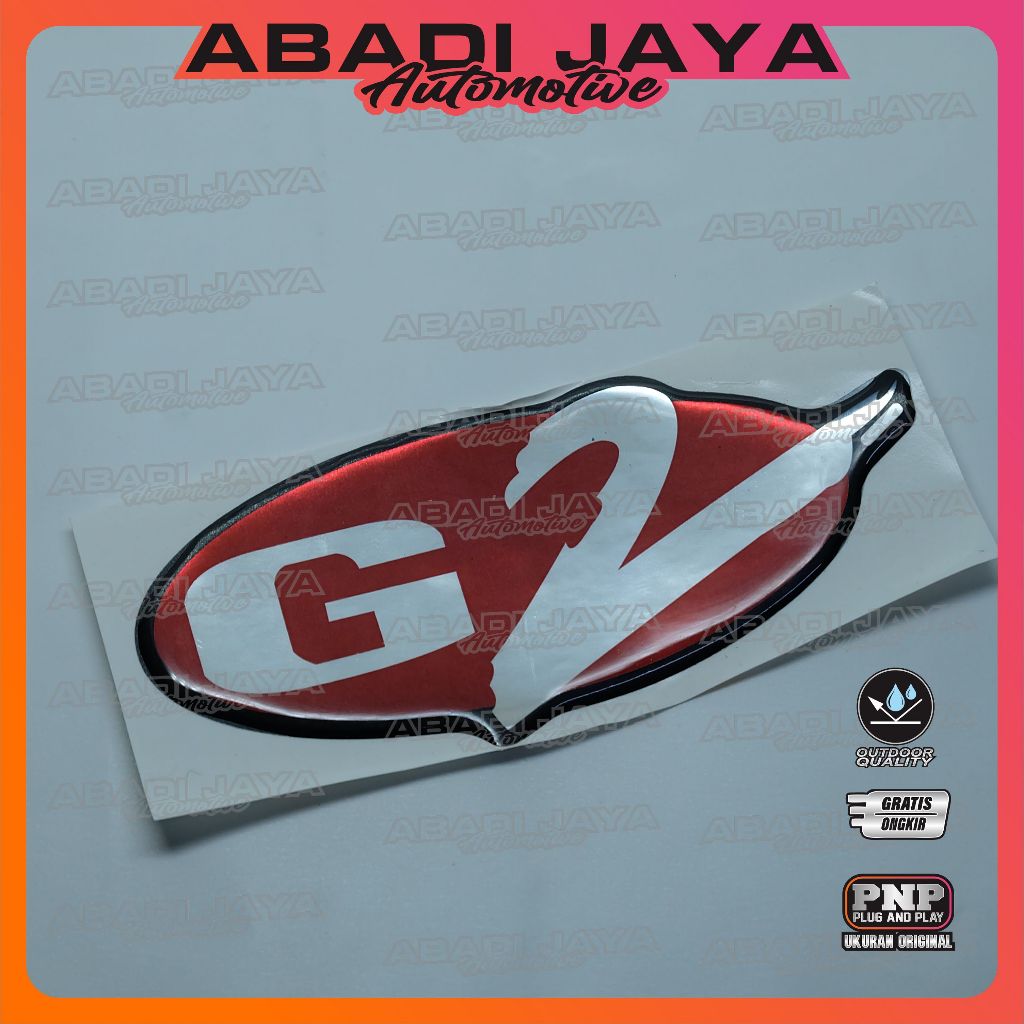 Emblem Timbul G2 Daihatsu Feroza / Emblem Feroza