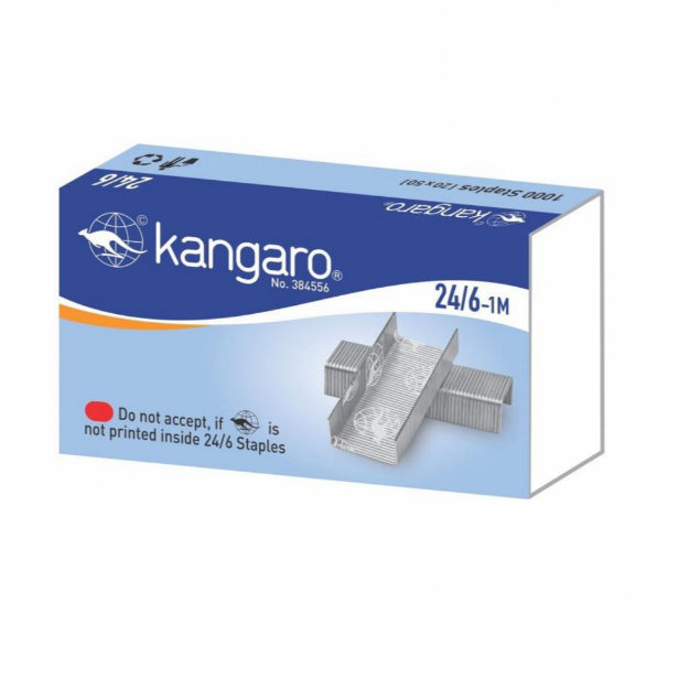 

Isi Staples No.3 (24/6) / Isi Staples 24/6 / Isi Stapler Besar kangaro/1 BOX