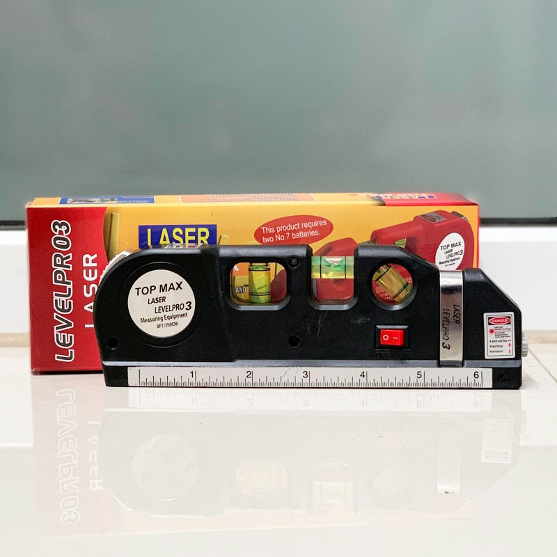 WATERPASS FIXIT LEVEL PRO 3 WATER PASS METERAN LASER UP TO 250 Cm